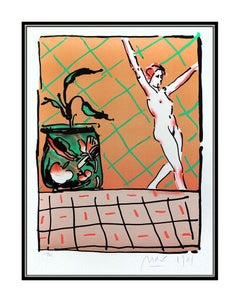 Peter Max Ballet Story Original Color Lithograph Hand Signed Vintage Pop Artwork