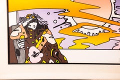 Peter Max, Cosmic Window - 1975 Signed Limited Edition Serigraph