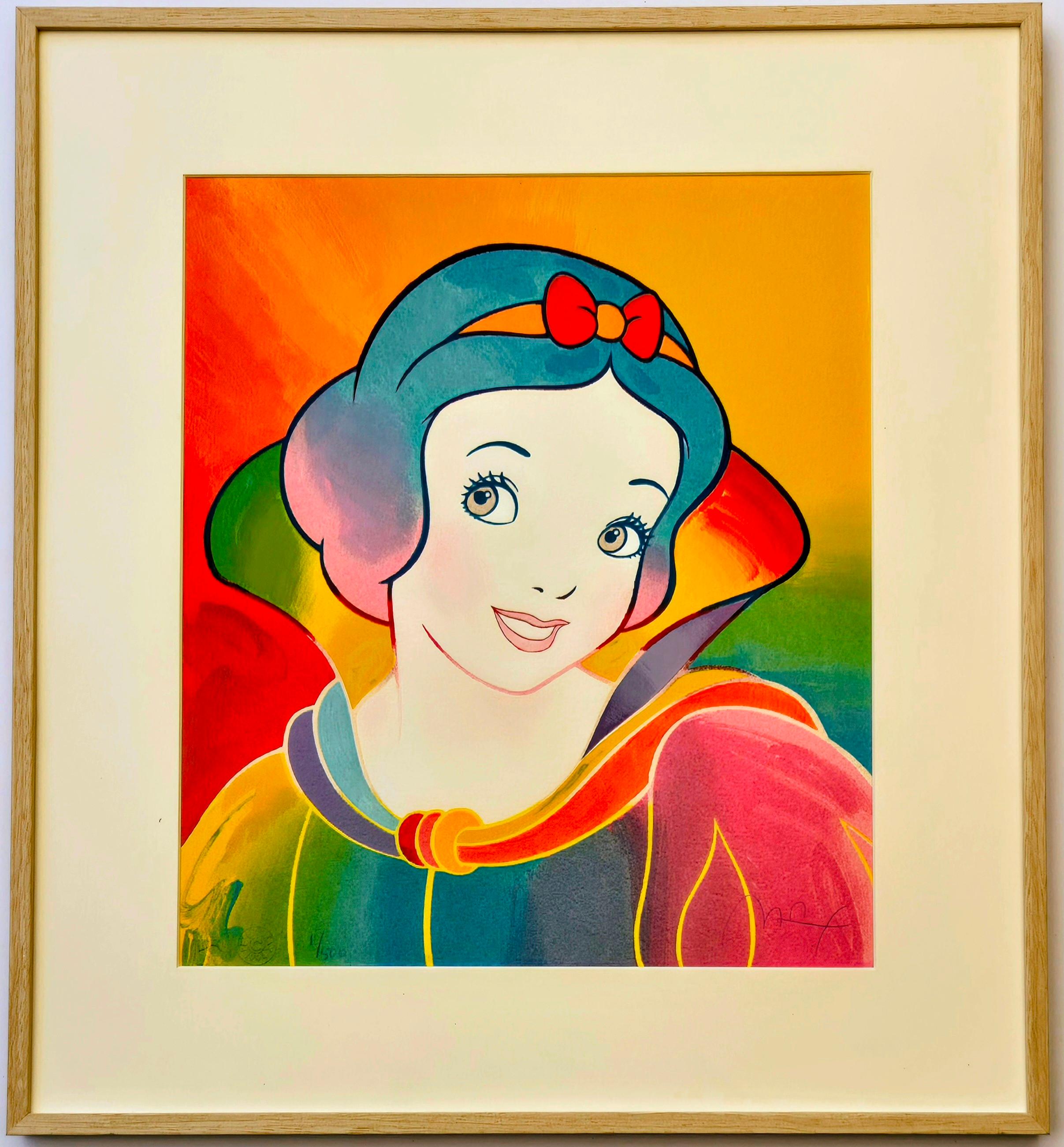 Peter Max -- Disney "Snow White"