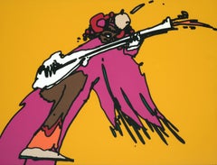 Peter Max JIMI HENDRIX Serigrafía