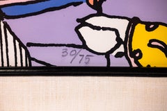 Peter Max, Sunday Afternoon - 1975 Signed Limited Edition Serigraph