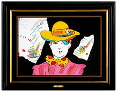 peter max prints Peter Max Vintage Color Screenprint Hand Signed Pop Artwork If Cosmic Artwork