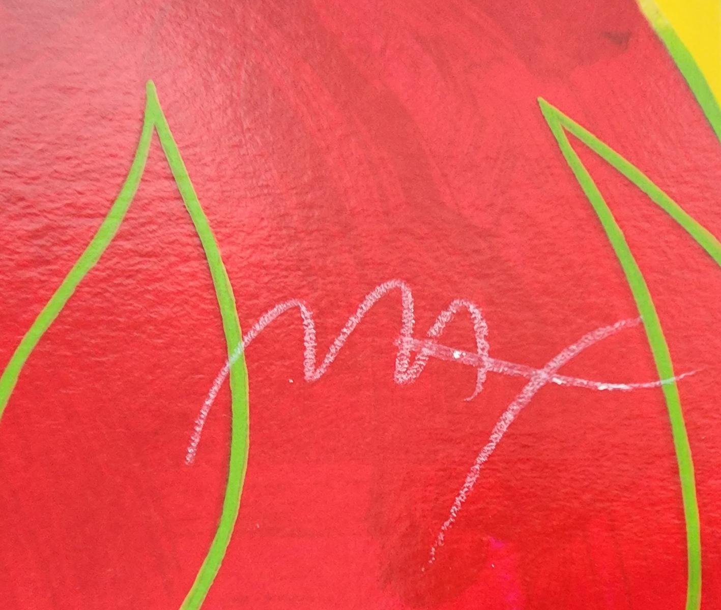PETER MAX (American b. 1937)
Snow White (Red)
Serigraph
16 x 14 in.
Signed & numbered
Edition: 311/500
In excellent condition
Comes with Letter of Authenticity

PETER MAX (1937- ) Peter Max has achieved huge success and world-wide recognition for