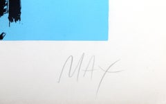 Poète, sérigraphie pop art de Peter Max