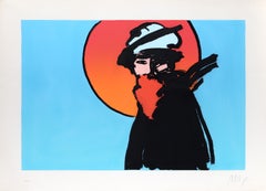 Poet, Pop Art Screenprint by Peter Max