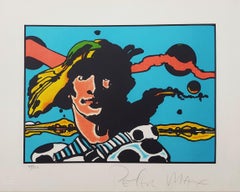 Prince Caspian from Narnia /// Pop Art Peter Max Lithograph Figurative Fantasy