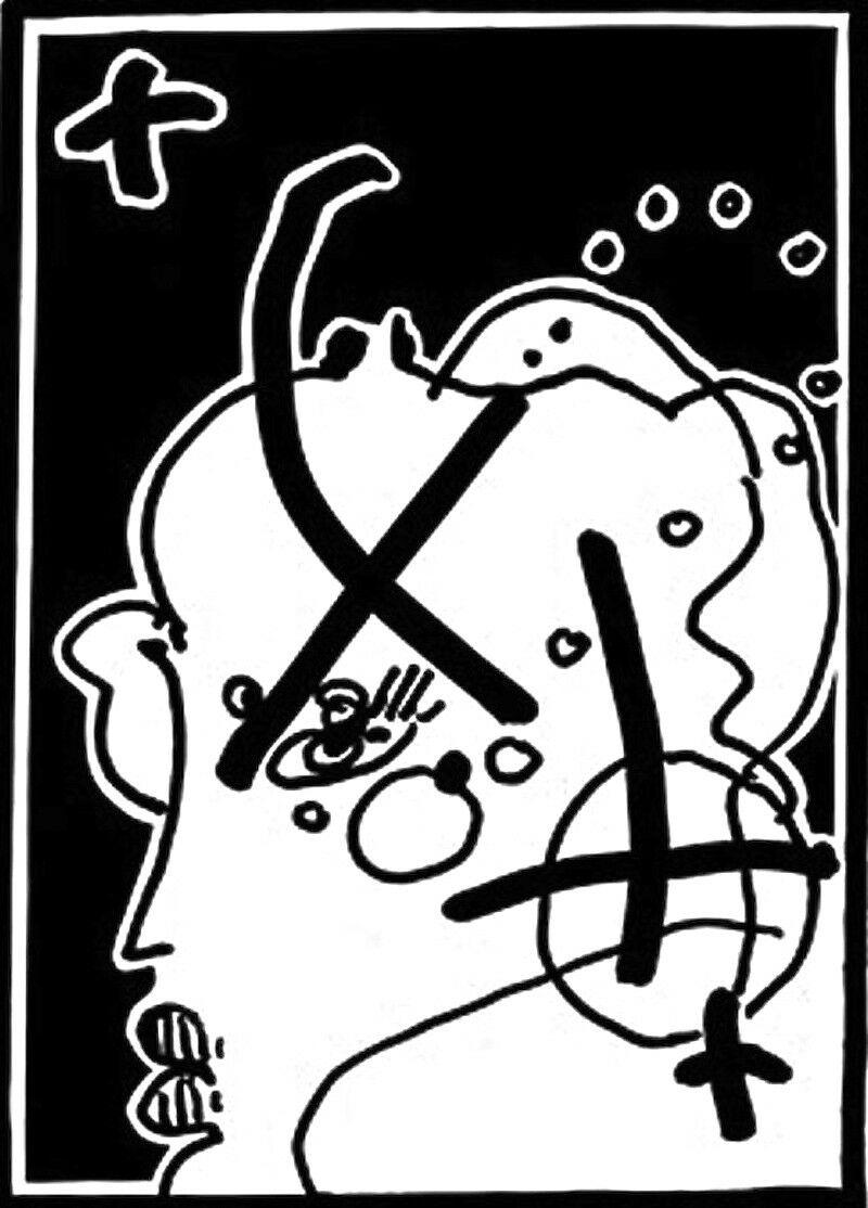 Künstler: Peter Max (1937)
Titel: Profil, Schwarz-Weiß
Jahr: 2004
Auflage: 500/500, plus Probedrucke
Medium: Lithographie auf Lustro Saxony Papier
Größe: 8,75 x 7 Zoll
Zustand: Ausgezeichnet
Beschriftung: Signiert und nummeriert vom