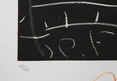 Profile, Pop Art Etching by Peter Max