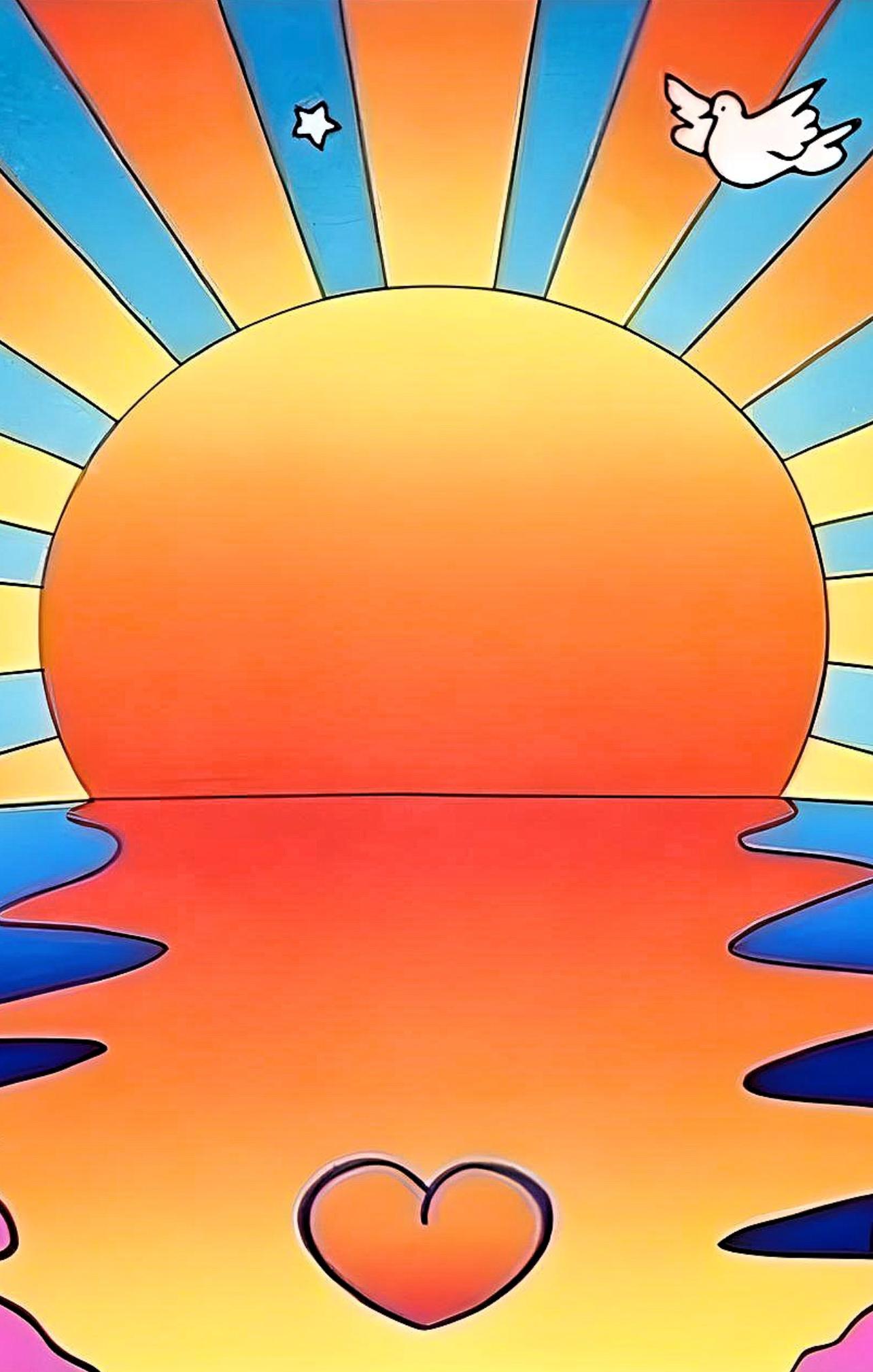 peter max sunset