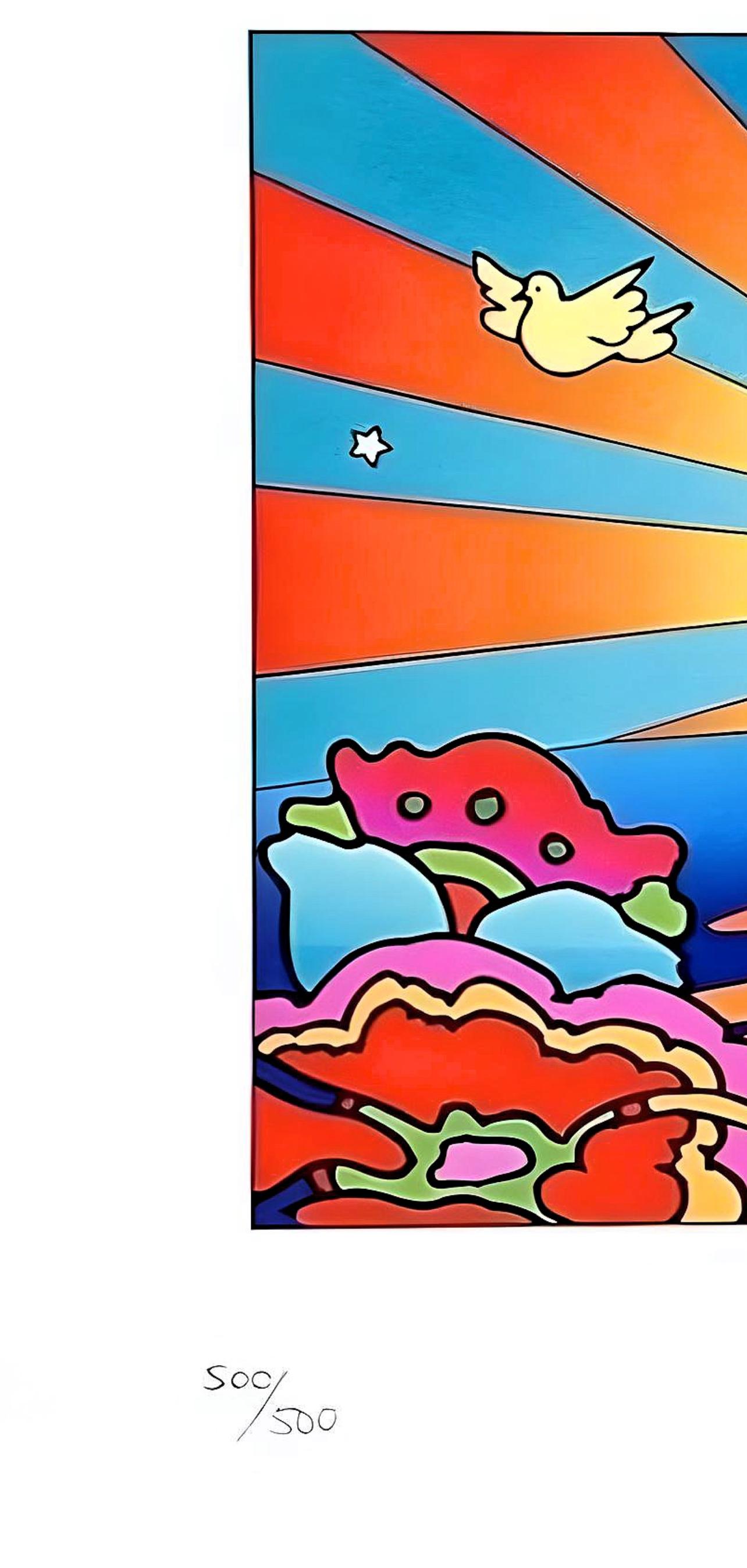 Protect Our Children Ver. II, Peter Max For Sale 1