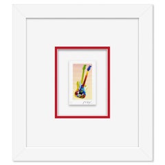 "R & R Guitar I" Framed Limited Edition Lithograph