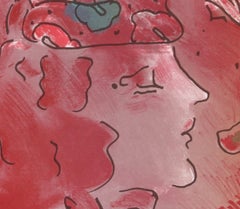 Reflections II, Pop Art Lithograph by Peter Max