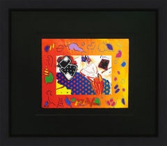 RISING SUN COLLAGE 2 (OVERPAINT)