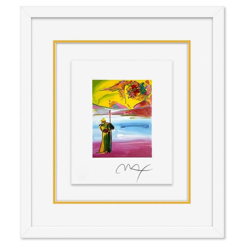 Peter Max Print - "Sage" Framed Limited Edition Lithograph