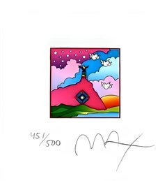 Sage auf dem Berg, Peter Max