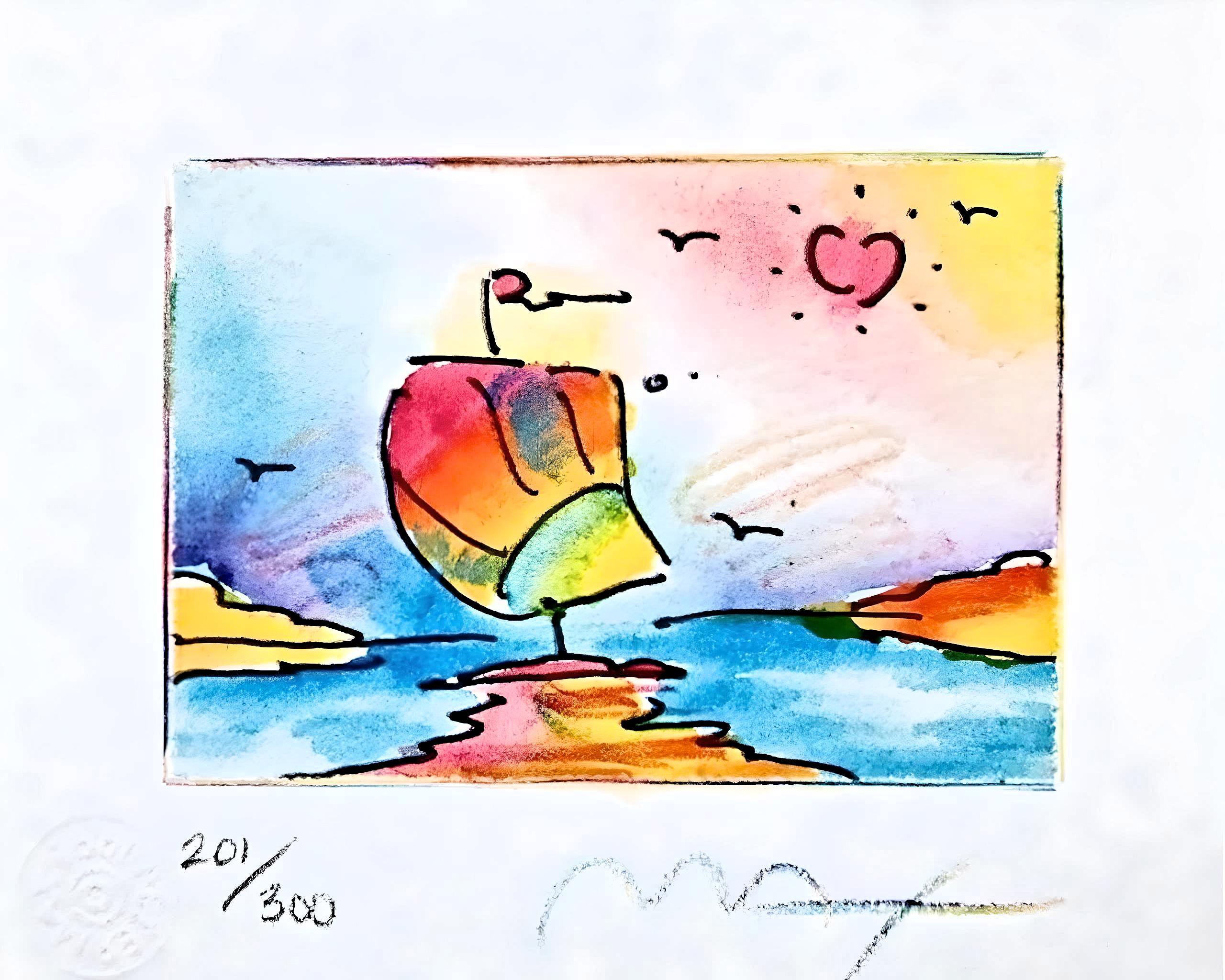 Sailboat Series II, Peter Max For Sale 7
