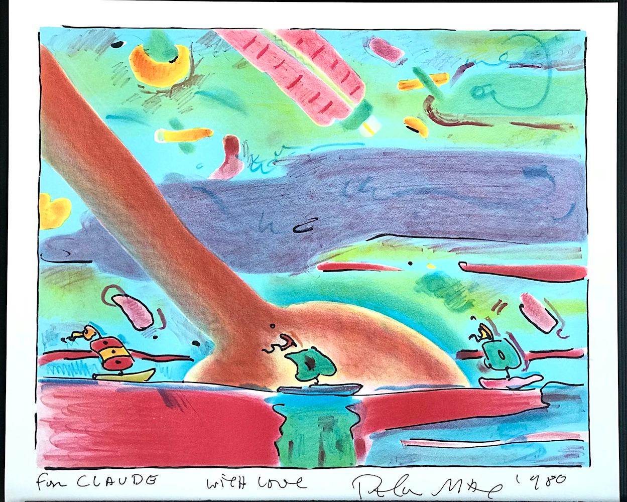 peter max signed prints