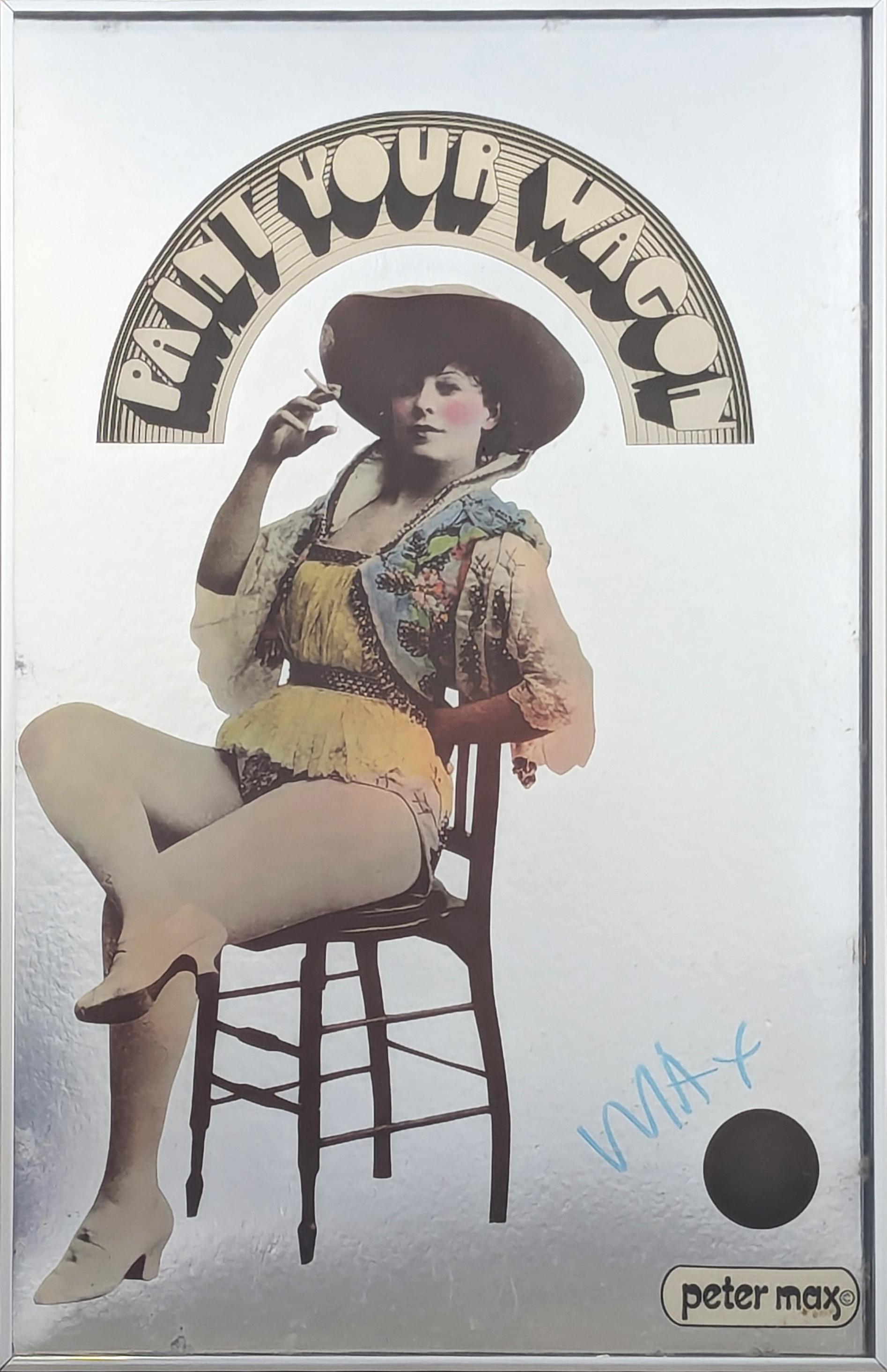 Litografía firmada sobre lámina Cartel de cine del western musical "Pinta tu vagón"
