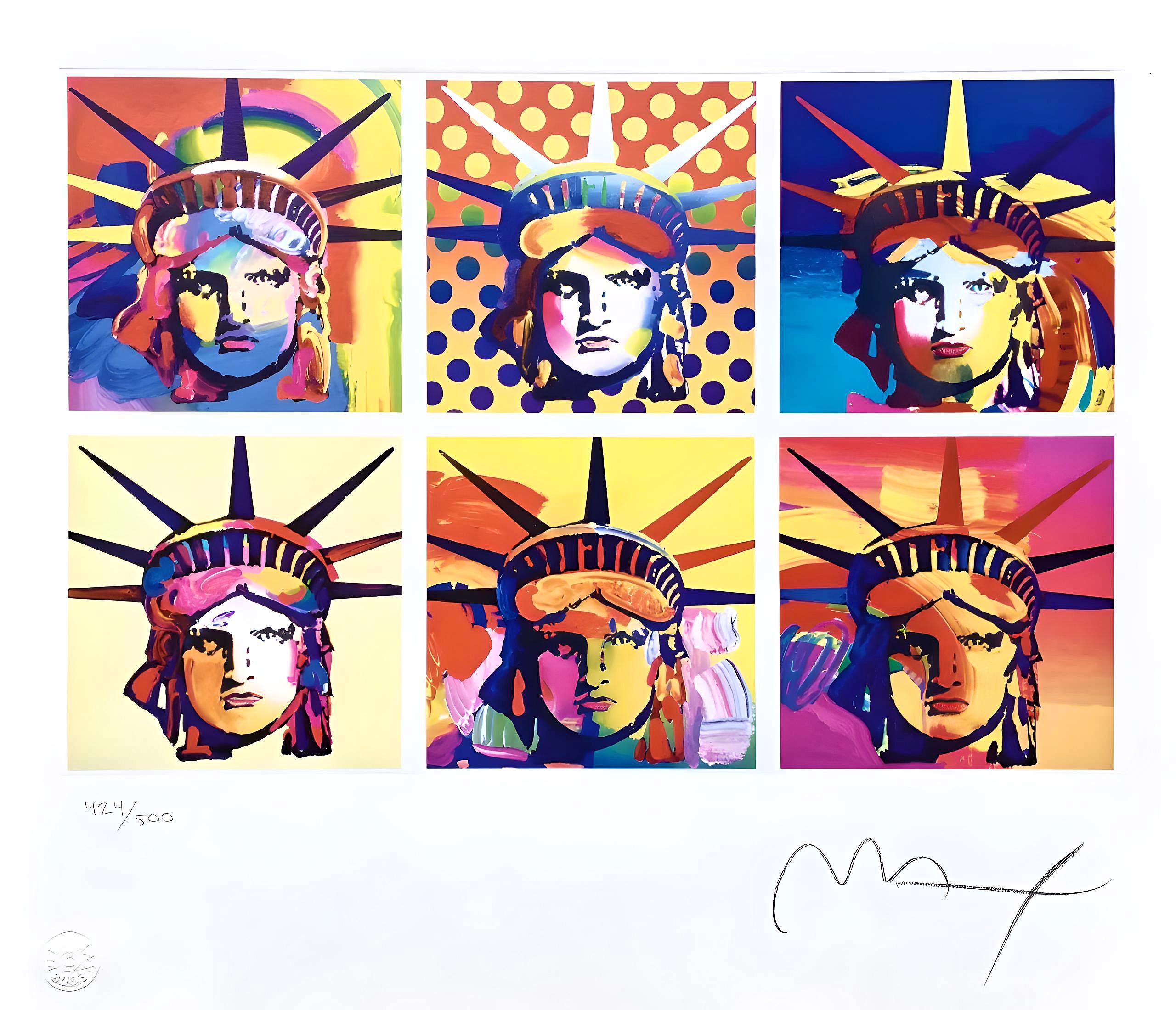 Six Liberties, Peter Max For Sale 6