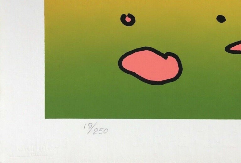 Space Landscape, 1978 Limited Edition Silkscreen, Peter Max -SIGNED - Pop Art Print by Peter Max