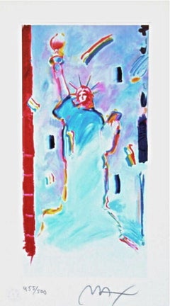 Statue of Liberty I, Peter Max - SIGNED