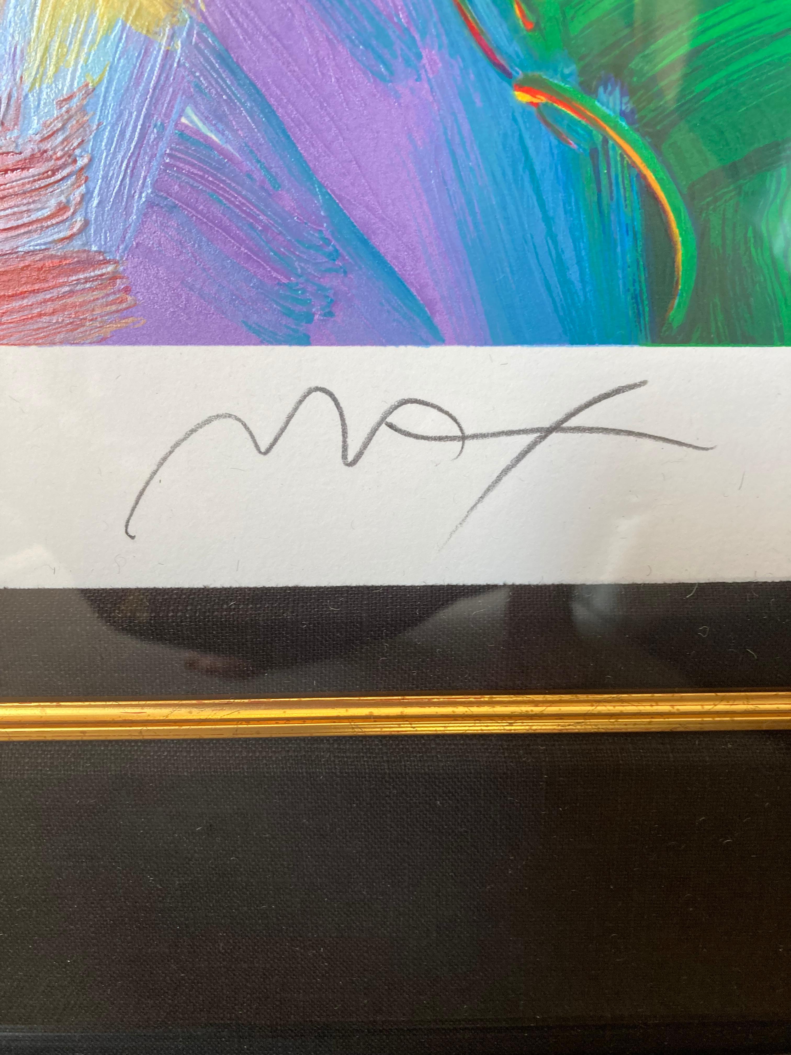 peter max lithograph value