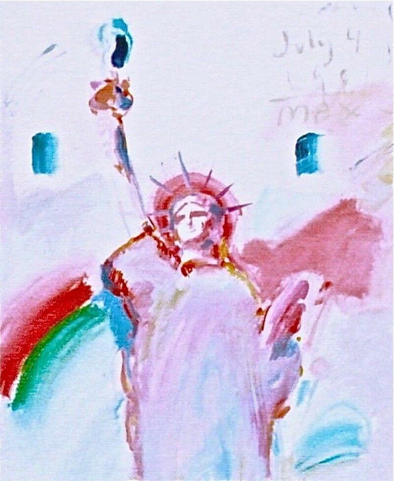 Statue of Liberty VII, Peter Max For Sale 1
