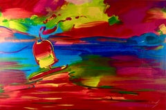 "Stormy Sail" Large original serigraph