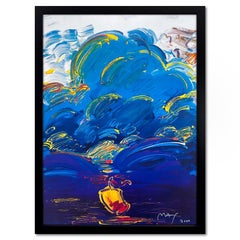 "Sum Storm" Framed Hand Signed Offset Lithograph