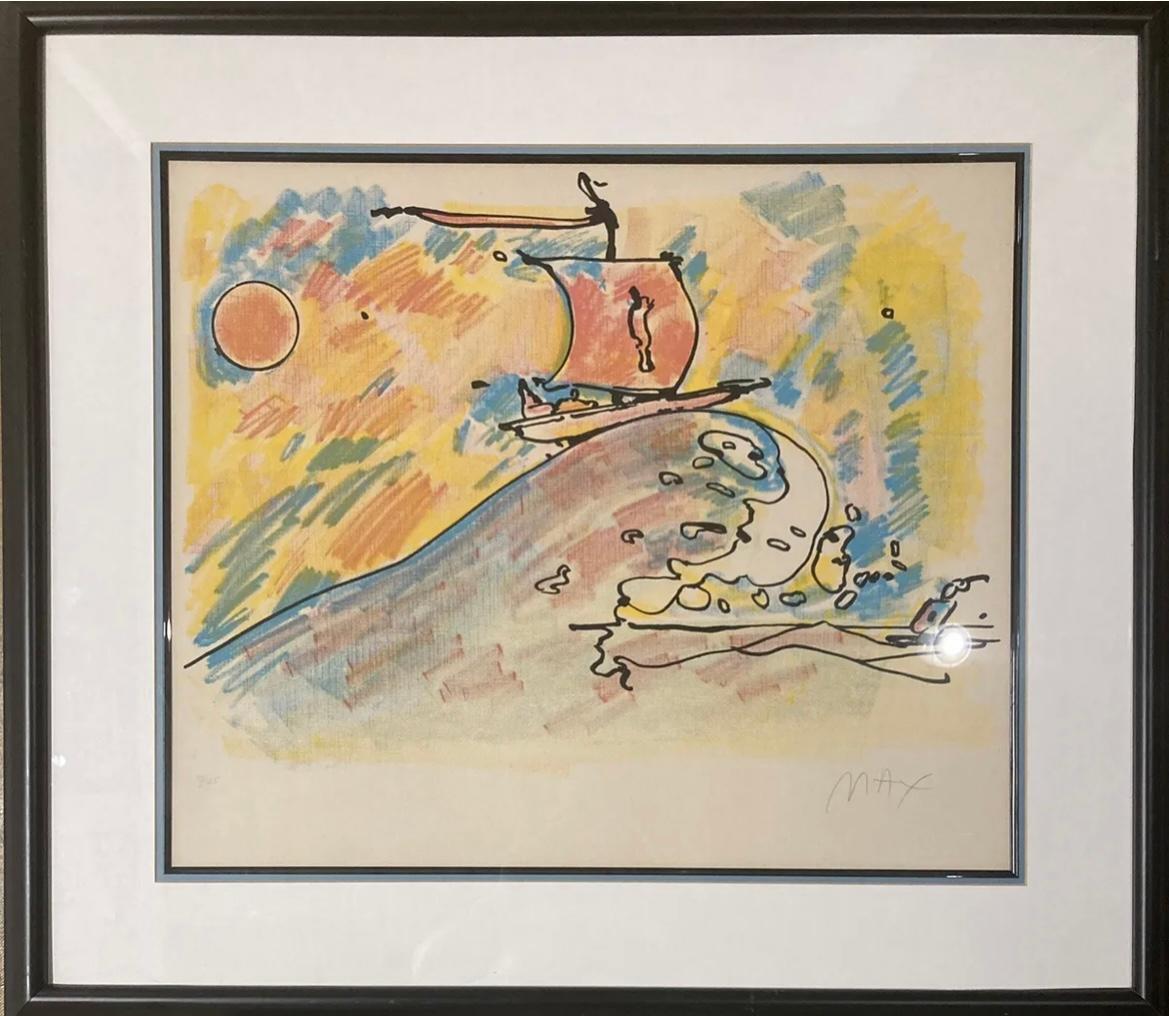 “Summer Season Voyage” - Print by Peter Max