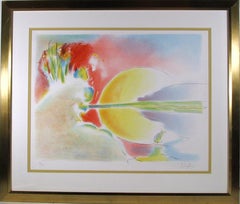 Sunset, Pop Art Lithograph by Peter Max