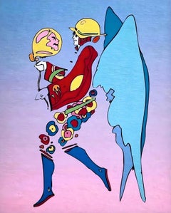 Tip Toe Floating I, Peter Max
