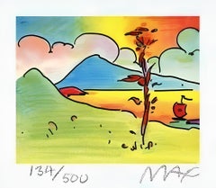 Árbol con velero, Peter Max