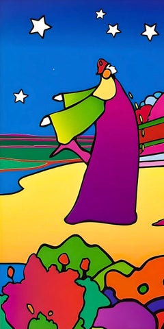 Two Cosmic Sages Ver. II, Peter Max