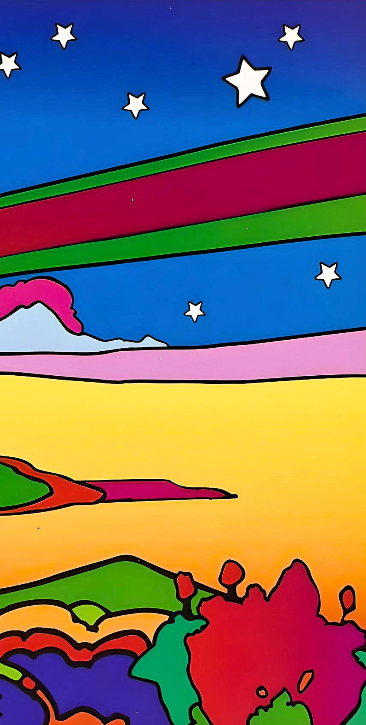 Two Cosmic Sages Ver. II, Peter Max For Sale 3