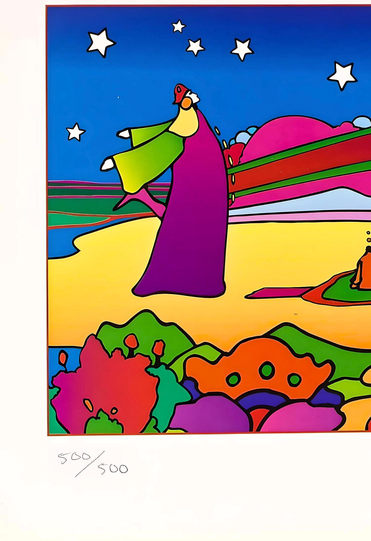 Two Cosmic Sages Ver. II, Peter Max For Sale 4