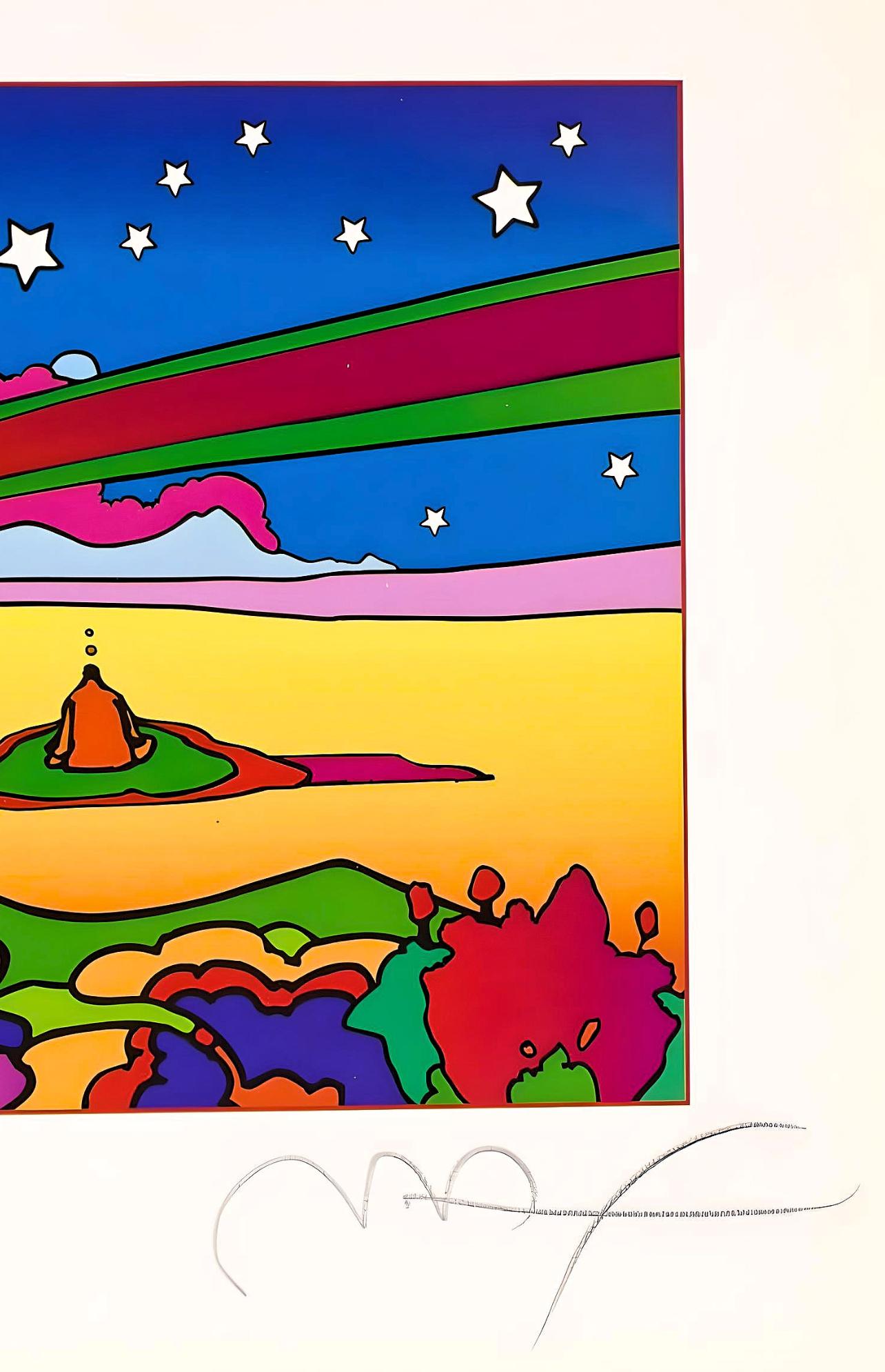 Two Cosmic Sages Ver. II, Peter Max For Sale 5