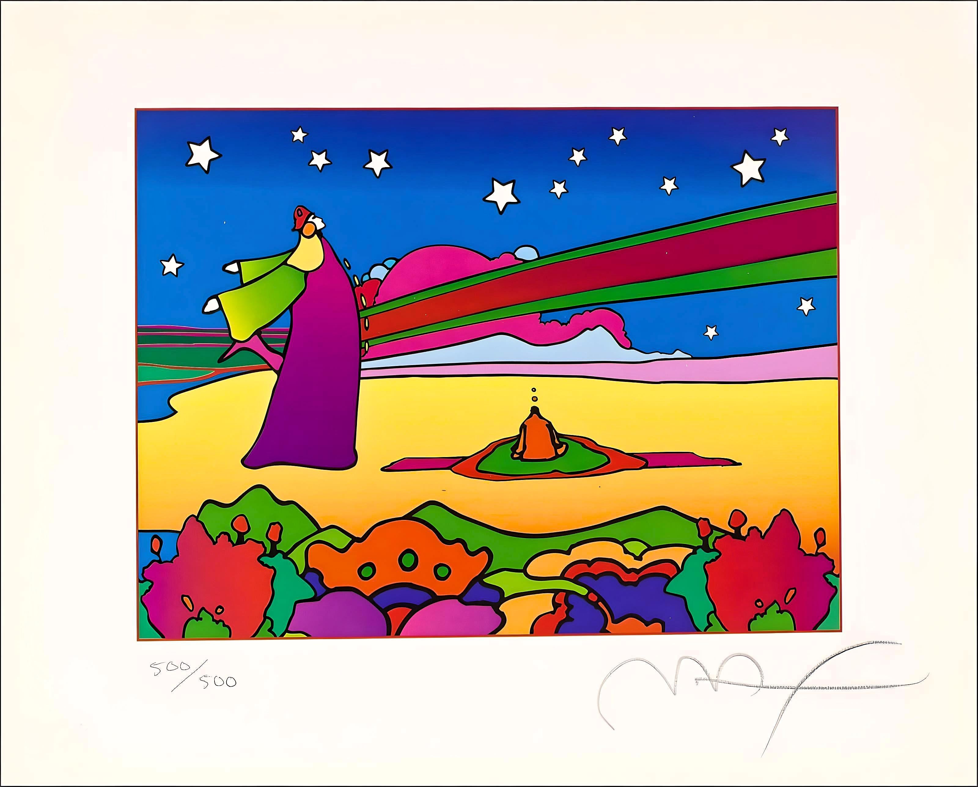 Two Cosmic Sages Ver. II, Peter Max For Sale 6