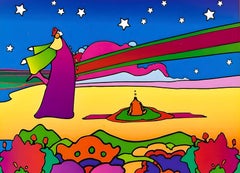 Two Cosmic Sages Ver. II, Peter Max