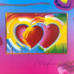 "Two Hearts on Blends" Framed Limited Edition Lithograph