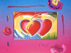 Zwei Herzen auf Mischungen, Peter Max