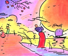 Two Sages, Peter Max