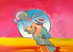 Umbrella Man (large hand signed serigraph)