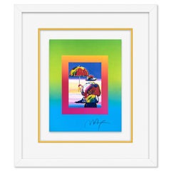 "Umbrella Man" Framed Limited Edition Lithograph