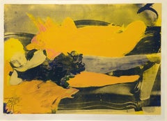 USA Film Festival, Dallas Yellow/Orange Psychedelic Art Screenprint by Peter Max