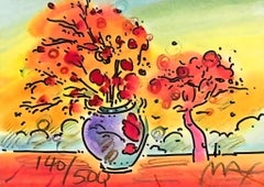 Vase avec arbre, Peter Max