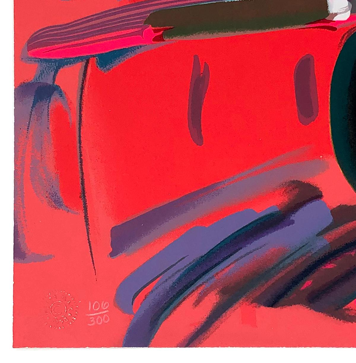 Zero (large hand signed serigraph) - Print by Peter Max