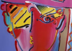 Zero Prism, pittura pop art a tecnica mista di Peter Max