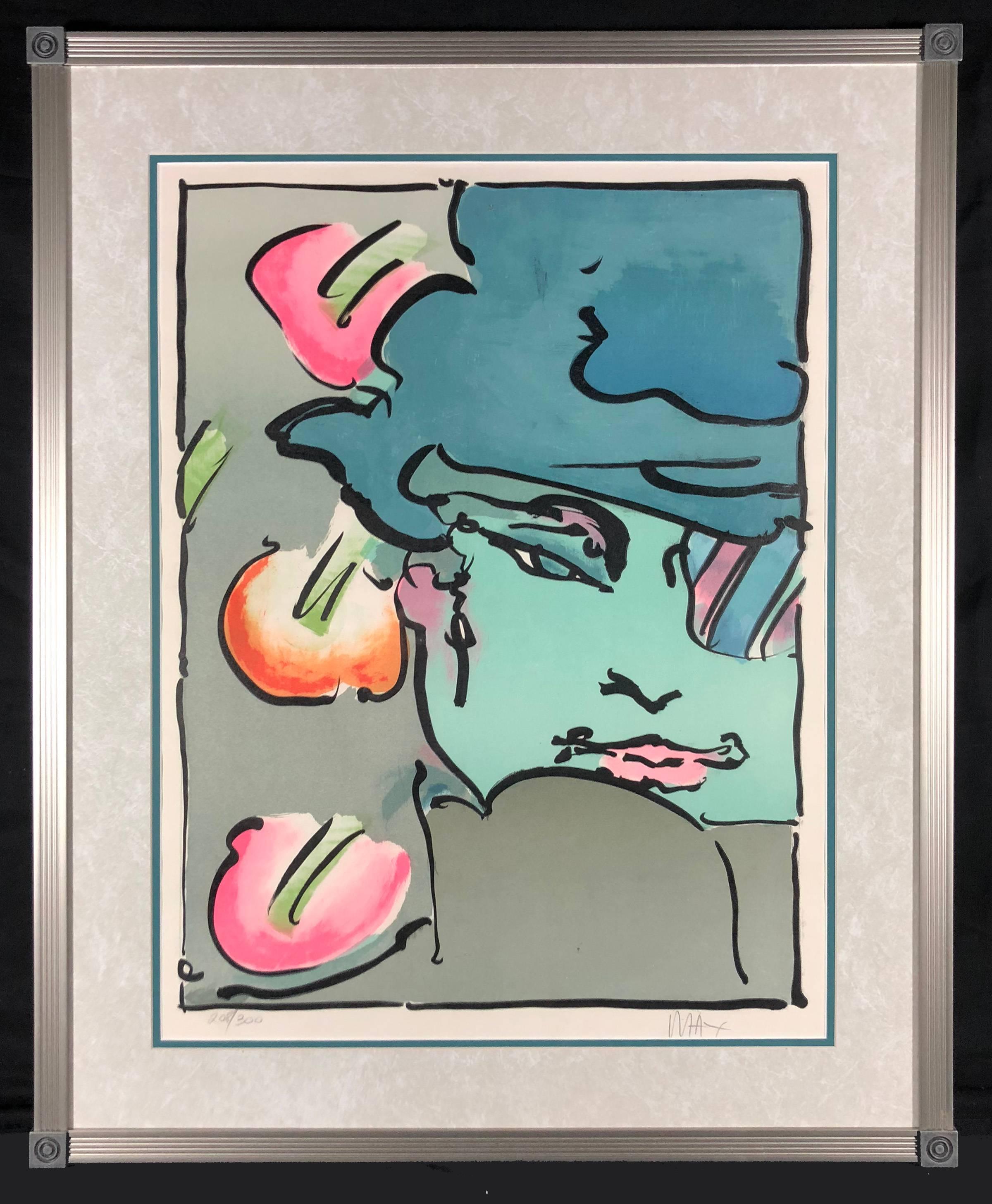 Zero Vertical - Print by Peter Max