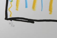 Zero's Friend, Pop Art Lithograph by Peter Max